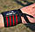 Кистьові бинти PowerPlay 3081 Gym WristT Wraps Чорно-Червоні, фото 10