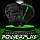 Лапи боксерські PowerPlay 3044 Pro Carbon Ultra Series PU Чорно-Зелені Тренувальні лапи для боксу MMA кікбоксингу пара​, фото 7