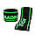 Бинти на коліна MadMax MFA-299 Non slide & slip knee wraps 2.0m Black/Green, фото 6