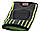 Компресійний налокітник MadMax MFA-283 3D Compressive elbow support Dark grey/Neon green (1шт.) L, фото 9