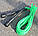 Скакалка PowerPlay 4201 Basic Jump Rope Зелена 2,8m для занять фітнесом вдома і в тренажерному залі, фото 10