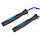 Скакалка спортивна для PowerPlay 4204 Classic Jump Rope Блакитна (2,7m.), фото 6