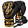 Боксерські рукавиці Phantom Muay Thai Black Gold 16 унцій (Бинти 4м. в подарунок), фото 3