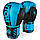 Боксерські рукавиці Phantom APEX Neon Blue 12 унцій (капа в подарунок), фото 4