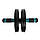 Ролик тренажер для преса подвійний гімнастичний U-Powex Ab wheel with mat 18.5см, фото 5