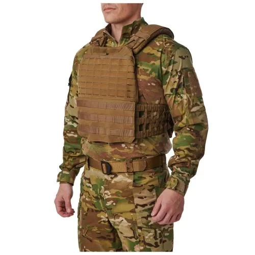 Тактичиская плитоноска 5.11 Tactical® "TacTec Plate Carrier" Kangaroo в цвете койот - фото 1 - id-p2477417983