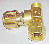 Вентиль горючого газу G3/8" LH MESSER, фото 5