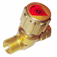 Вентиль горючого газу G3/8" LH MESSER