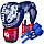 Боксерські рукавиці Phantom Muay Thai Blue 10 унцій (капа в подарунок), фото 3