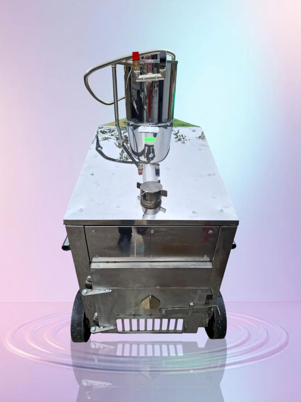 Парогенератор утеплений АВВ-100 Гейзер Нержавіюча сталь 70 л Компактний дров'яний парогенератор для пасіки, фото 1