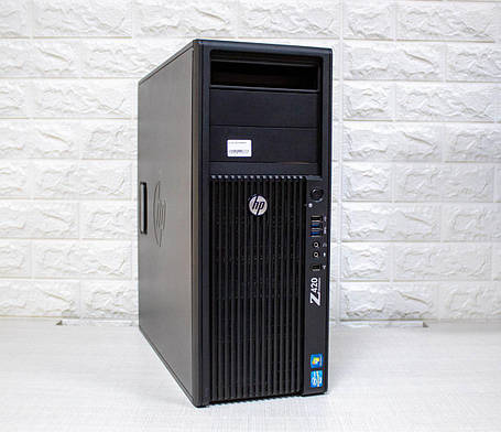Робоча станція HP Z420 s2011 Корпус + МП + БЖ + охолодження Комплект під збирання ПК, фото 1