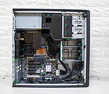 Робоча станція HP Z420 s2011 Корпус + МП + БЖ + охолодження Комплект під збирання ПК, фото 5