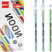 Ручка кулькова "Luva" "Ellott" ET2407-50 синя MZOPT