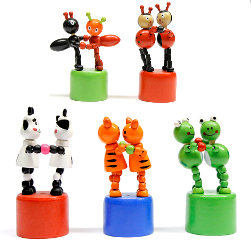 Креативна іграшка Тварини на м'яких ніжках дерево, фото 1