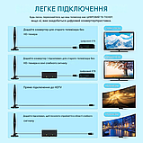 Цифрова кімнатна ТВ антена FADISH з підсилювачем сигналу, фото 5