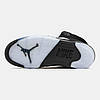 Чоловічі Кроссовки Nike Air Jordan 5 Retro Black Metallic / Найк Аїр Джордан 5 Ретро Металик Чорні, фото 11