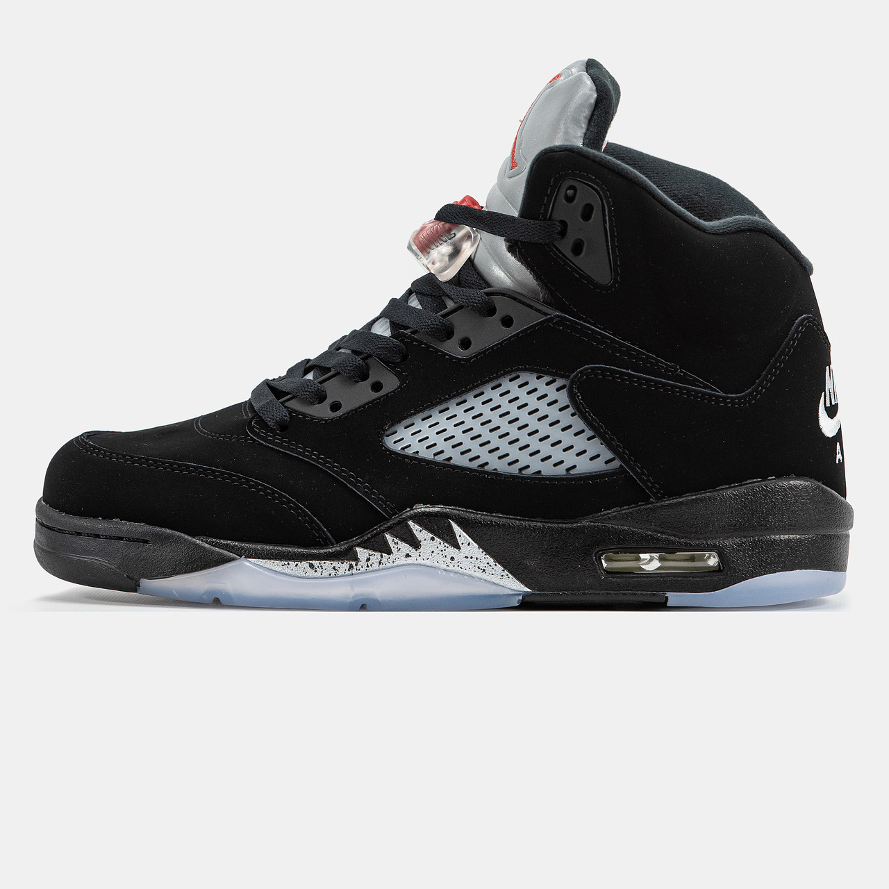 Чоловічі Кроссовки Nike Air Jordan 5 Retro Black Metallic / Найк Аїр Джордан 5 Ретро Металик Чорні