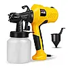 Електричний пульверизатор для фарби 800 мл 3 режими, фарборозпилювач Electric Paint Sprayer 400 W, фото 6