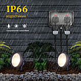 Вуличний подовжувач з водонепроникними електричними розетками та вимикачем, фото 3