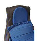 Чохли сидінь "Пилот" ВАЗ 2107 тканинні чорно-сині, фото 2