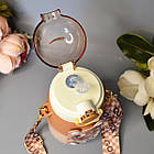 Дитячий термокухоль з трубочкою та ремінцем "Ведмедик" 600 мл  Luna, фото 3