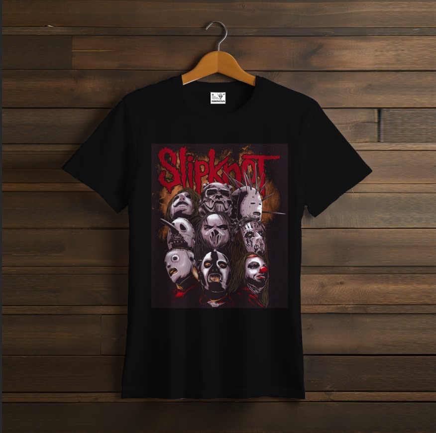 Футболка унісекс з принтом "Slipknot, Сліпкнот, лого, група, фанат, подарунок, Rock Band, гурт, рок, музиканти, виконавці" 4