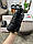 Чоловічі шкіряні текстиль кросівки Nike Air Max Tn Plus Black White Swoosh, Найк шкіра текстиль. Чоловіче взуття, фото 10