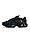 Чоловічі шкіряні текстиль кросівки Nike Air Max Tn Plus Black, кеди Найк шкіра текстиль чорні. Чоловіче взуття, фото 5