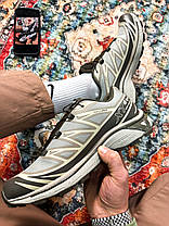 Зимові Чоловічі Кросівки Salomon XT-6 Advanced Gore-Tex Vintage / Саломон ХТ-6 Адванст Гор Текс Вінтаж Бежеві, фото 3