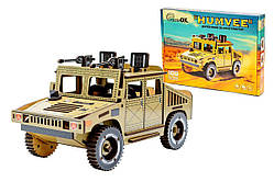 Дерев'яний 3D конструктор "Humvee" 100 деталей 00927
