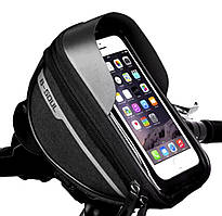 Велосипедна сумка-тримач для телефона (BLACK)