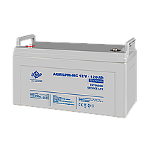 Акумулятор мультигелевий LPM-MG 12V - 120 Ah, фото 4