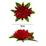 Штучні квіти букет айстри з коміром, 52см, фото 3