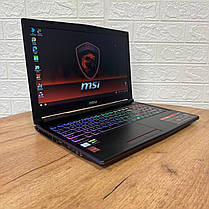 Ігровий ноутбук Б-клас MSI GL63 9SDK/ 15.6" 1920x1080/ i7-9750H/ 16GB RAM/ 512GB SSD/ GTX 1660 Ti 6GB, фото 5