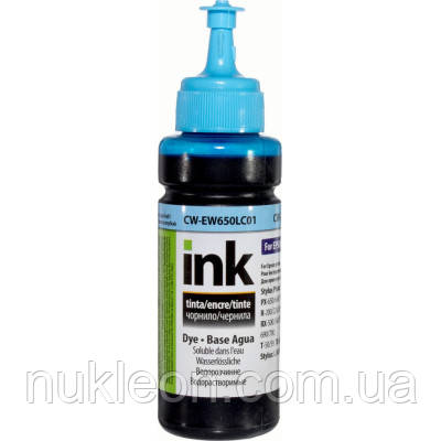 Популярний! Чорнило ColorWay Epson SP R270/290 RX500 TX650 LCyan (CW-EW650LC01) - Краща якість тільки на Nukleon.com.ua