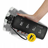 Пляшка для води спортивна 4FIZJO 1000 мл Black (P-5905973403788), фото 8