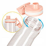 Пляшка для води спортивна 4FIZJO 850 мл Pink (P-5905973403818), фото 6