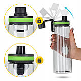 Пляшка для води спортивна 4FIZJO 850 мл Green (P-5905973403801), фото 10