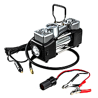 Потужний компресор автомобільний безмасляний GTM TC-506A : 12В, 60 л/хв, 10 бар (27195)