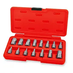 Набір екстракторів 15ед. (3-14мм, 1/8-1/2")  TOPTUL JGAI1503