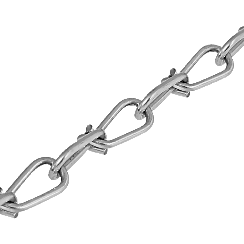 DIN 5686 Ланцюг 2,5 мм кручений цинк