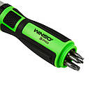 Викрутка Winso Pro реверсивна з комплектом насадок 16в1, фото 4