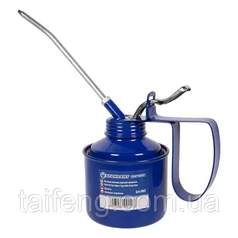 Маслянка металева жорсткий наконечник 500 мл STANDART OCWT500ST, фото 1