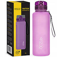 Пляшка для води спортивна 4FIZJO 1000 мл Pink (P-5905973403764)