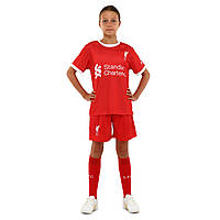 Форма футбольная детская красная с символикой клуба LIVERPOOL домашняя 2024 XS 110-116 см Zelart CO-7190:- Gsport