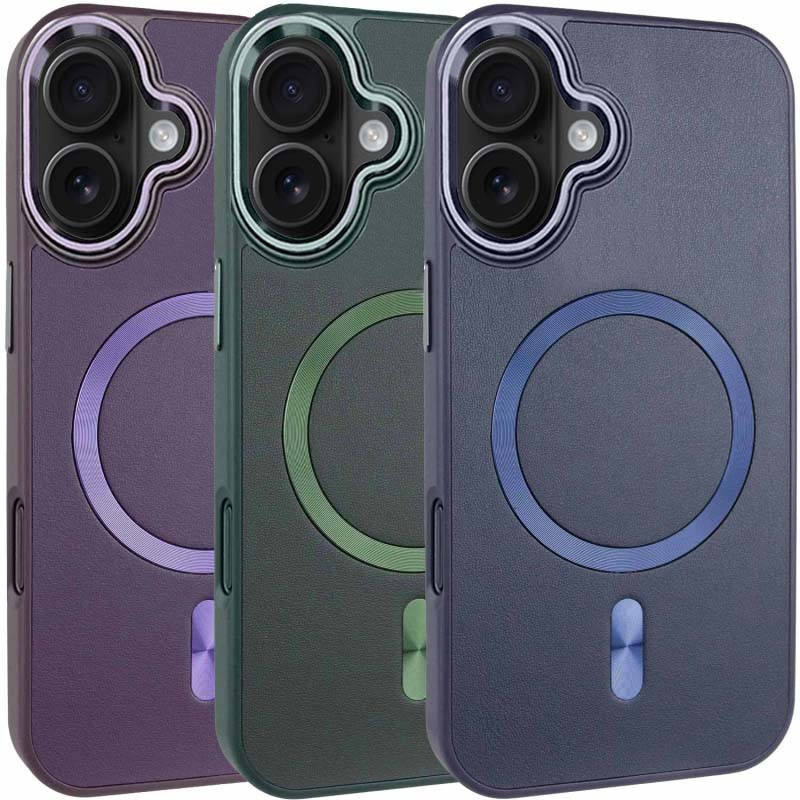 Шкіряний чохол SnapCase with MagSafe для Apple iPhone 16 (6.1"), фото 1