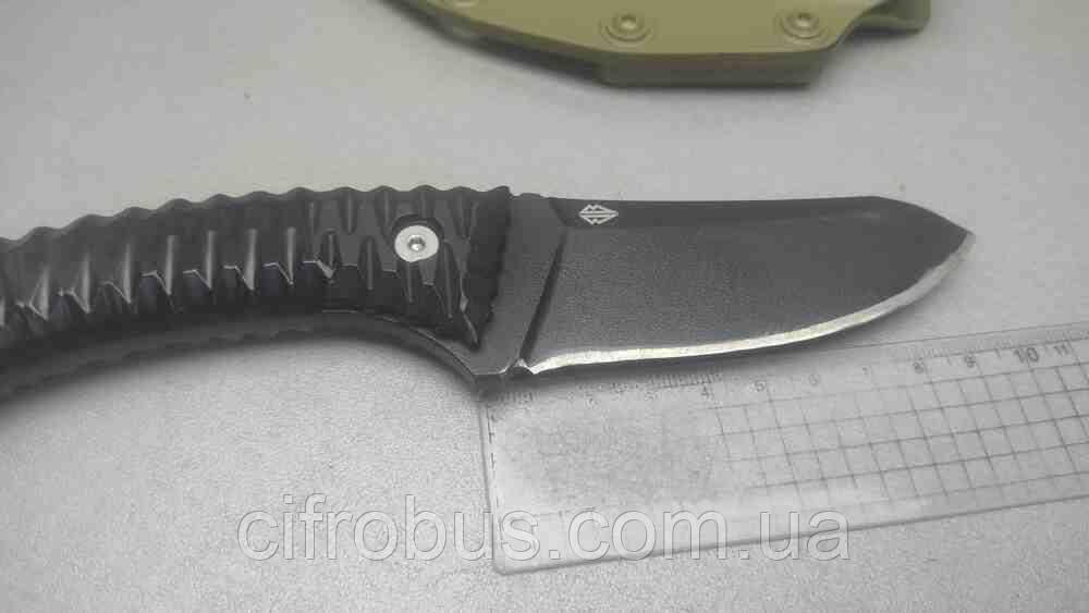 Сувенірний туристичний похідний ніж Б/У Blade Brothers Knives Носоріг
