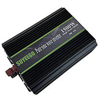 Інвертор 12/240В чистий синус 1500Вт з піковою потужністю 3000Вт Premium