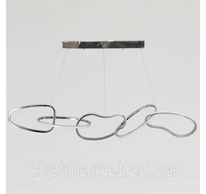 Кришталева світлодіодна люстра 2305/5CH, фото 1