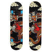 Скейтборд із канадського клена 31" Zelart SK-821 кольори в асортименті:- Gsport